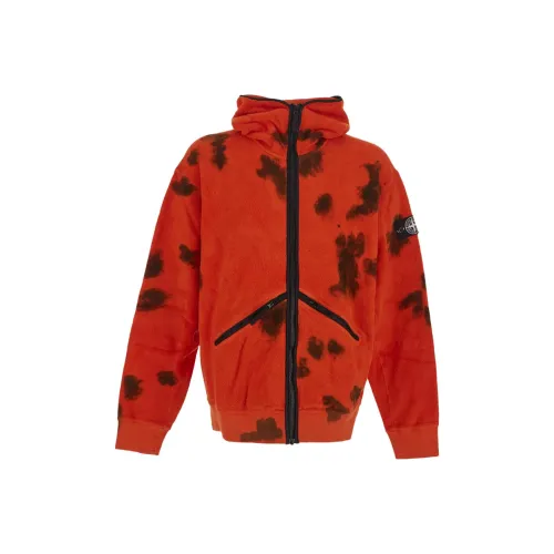 STONE ISLAND Свитшот Мужской Оранжевый