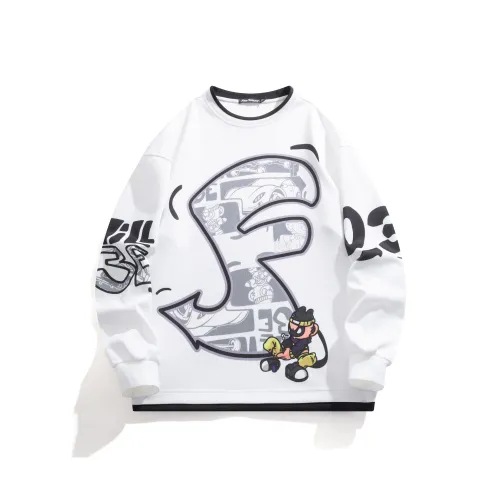 FireMonkey Белый Унисекс Свитшоты