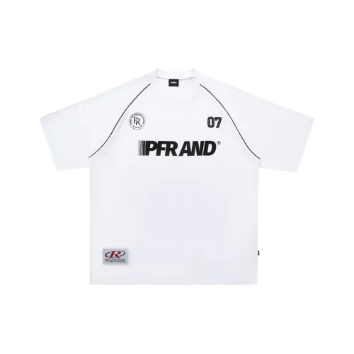 PFR AND Белая унисекс футболка