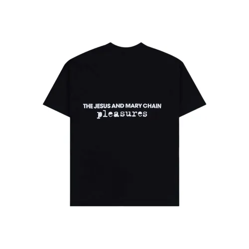 PLEASURES The Jesus And Mary Chain Collaboration Черная Унисекс Футболка