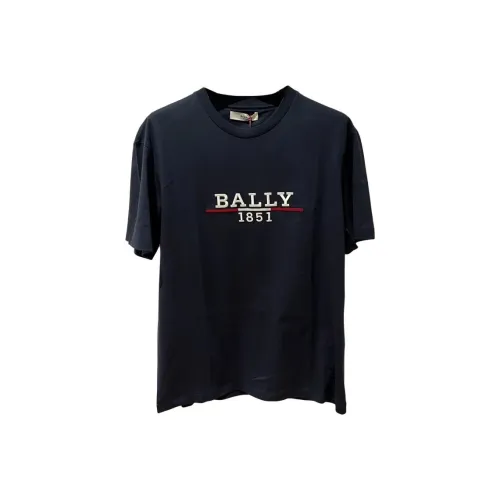 BALLY SS24 T Рубашка Мужская Темно-синяя