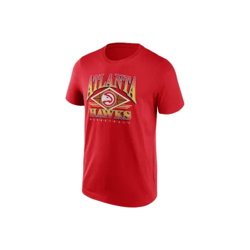 NBA Atlanta Hawks Fanatics Пава Phase Graphic T-Shirt Мужской Красный