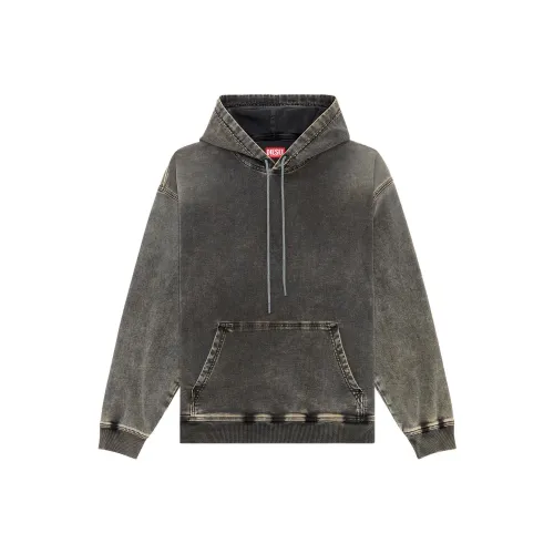 DIESEL Серый Мужской Свитшот