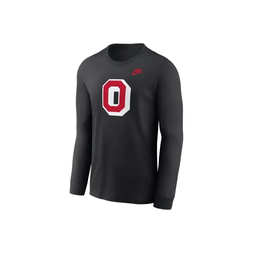nike PrimaryLogo Ohio State Buckeyes Legacy T Рубашка Мужская Черная