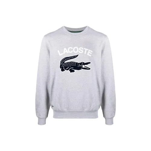 LACOSTE Collaboration Серый Мужской Свитшот