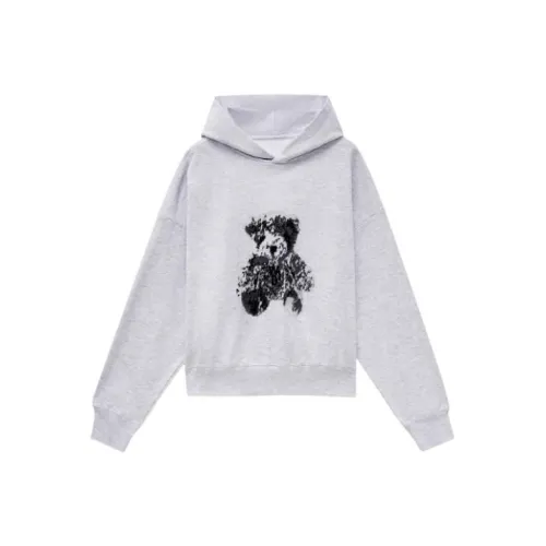 WE11DONE Светло-серый Унисекс Свитшоты