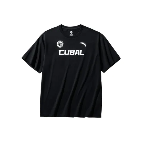 ANTA Basketball Collection Т-рубашка Мужская Основной Черный