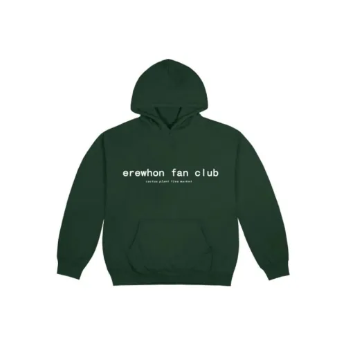 Cactus Plant Flea Market CPFM Collaboration X Erewhon Co Branded SERIES Матча Зеленый Унисекс Свитшоты