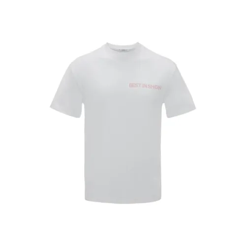 JW Anderson Белая Мужская T-Рубашка