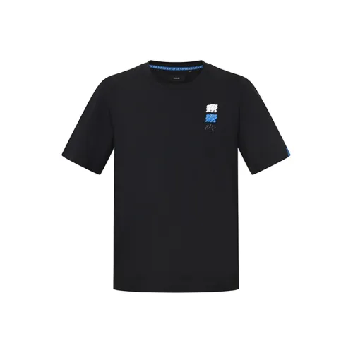 RARE Короткий рукав T-рубашки Мужской Черный