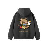 Чёрный мужской медвежонок