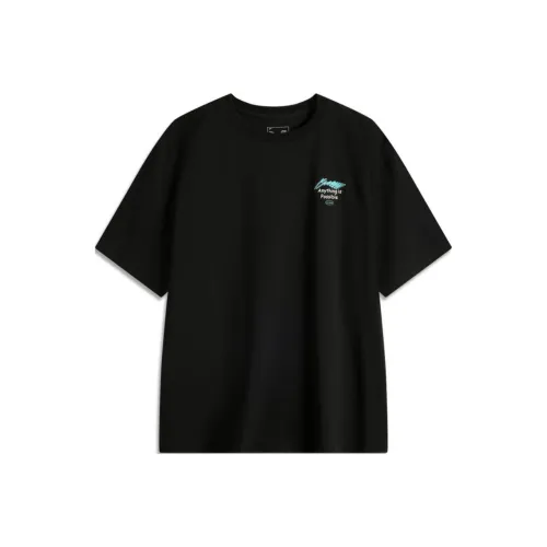 LINING Sports Life Collection Черная Мужская Футболка