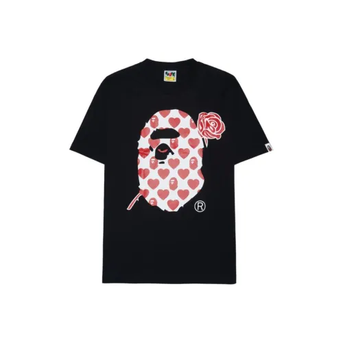 A BATHING APE T-Shirt Унисекс Черный