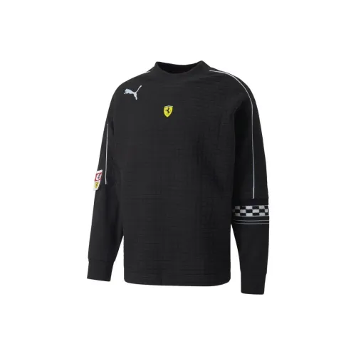 PUMA GT F1 Мужские Черные Свитшоты