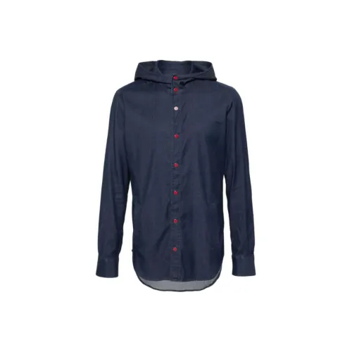 KITON Men's Blue Sweatshirts  
KITON Мужские Синие Толстовки