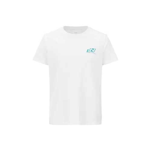 LINING Table tennis series T Рубашка Унисекс Белый