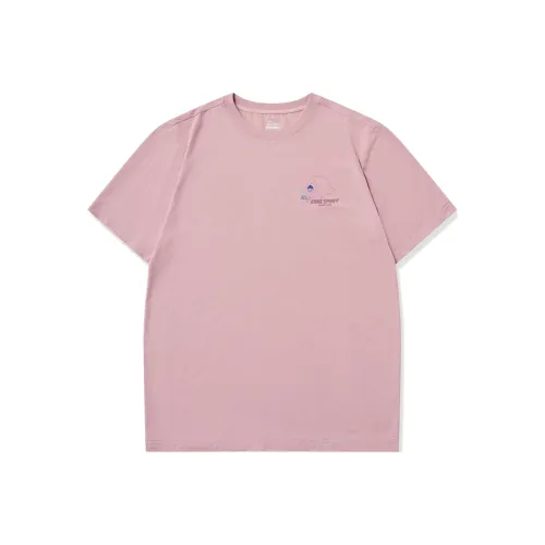 Эрке Грязно-розовый Унисекс Футболка