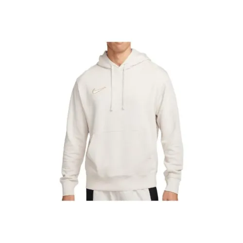 nike Пуловер French Terry Футбол Толстовка Hoodie Мужской Белый