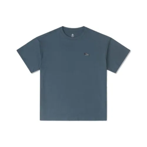 Конверс Синий Унисекс Футболка