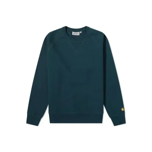 Carhartt WIP Blue Men's Sweatshirts Кархарт WIP Синий Мужские Толстовки