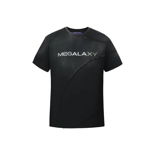 MEGALAXY Черная унисекс футболка
