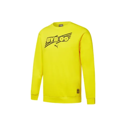 PUMA BVB Желтый Унисекс Свитшоты