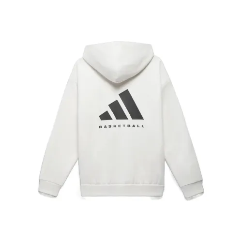 Adidas Белый Унисекс Свитшоты