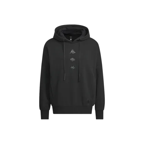 Adidas Sportswear OVERSIZED Толстовка Hoodie Мужской Черный