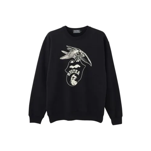 HYSTERIC GLAMOUR Свитшот Унисекс Черный