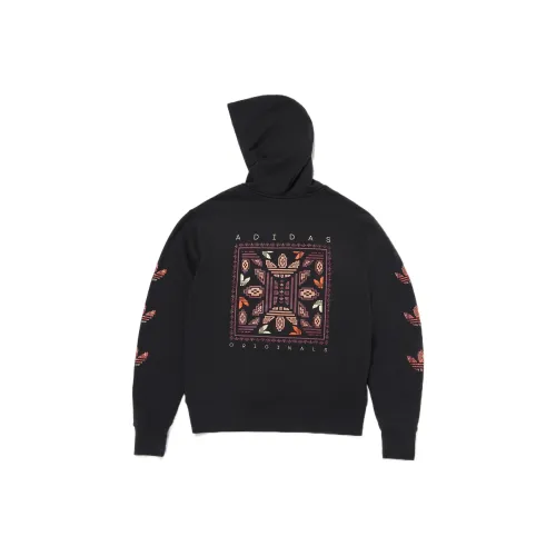 Adidas Originals FW22 TOC GFX HDY FT Черный Унисекс Свитшоты