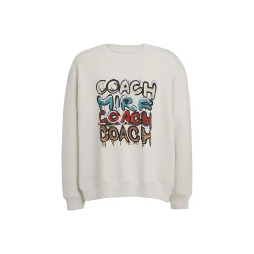 COACH FW23 Толстовка Мужской Светло-Серый