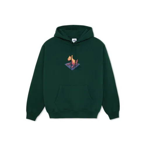 POLAR SKATE CO Толстовка Унисекс Темно-зеленый