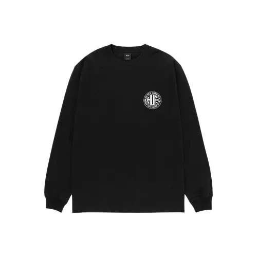 HUF Черная унисекс футболка