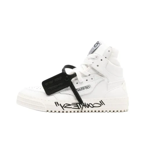 OFF Белый OFF COURT 3,0 Высокие Кроссовки для скейтбординга Женские Белые