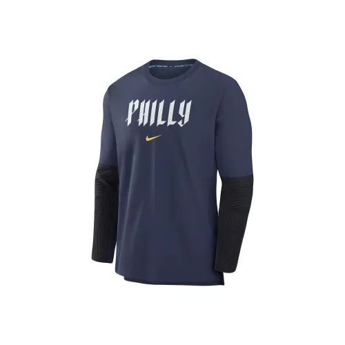 nike x MLB T-Shirt Мужская Морской Синий