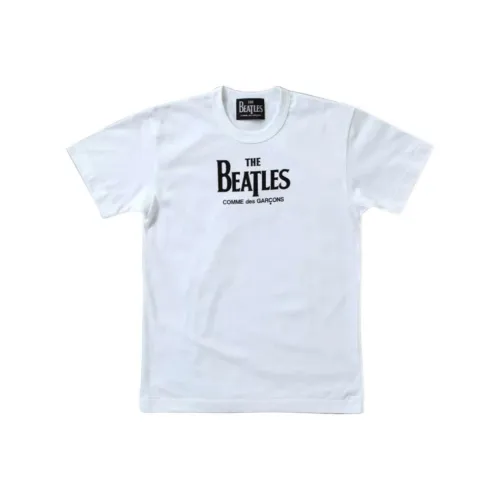 CDG x THE BEATLES T-Shirt Мужской Белый