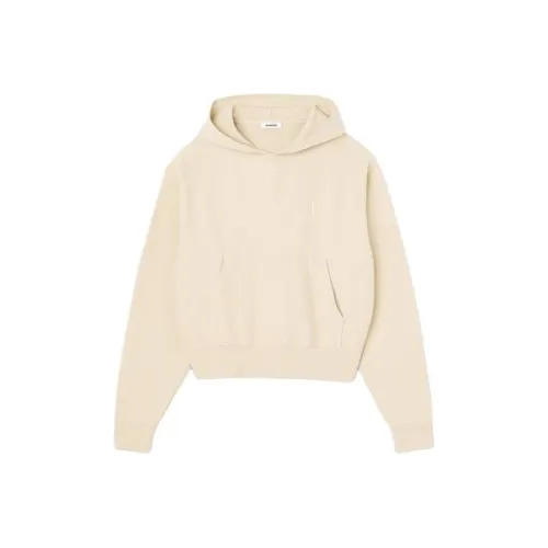 Sandro Флис Толстовка Hoodie Мужской Желтый