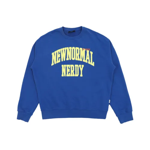 NERDY Свитшот Унисекс Королевский Синий