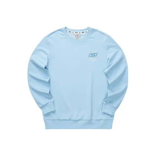 Skechers COLORFUL Воздушный голубой/01CQ Унисекс Свитшоты