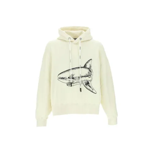 PALM ANGELS Белый Мужской Свитшот