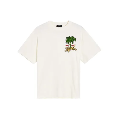 Ed Hardy Айвори Белый Мужская T-Рубашка