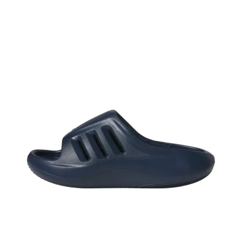 Adidas AdiFom IIInfinity Slide Slip-resistant Abrasion-resistant Слипоны Унисекс Морской синий