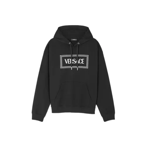 VERSACE Мужские черные свитшоты