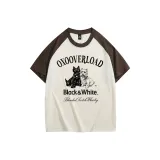 Коричневый и абрикос