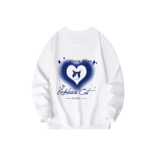 Hepburn Cat Унисекс Свитшоты