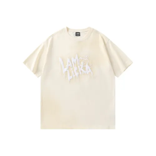 LAMLICKA T-рубашка унисекс абрикос