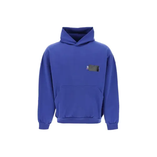 Balenciaga FW23 Свитшот Регулярный крой Мужской Синий