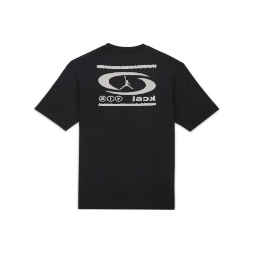 Travis Scott x Air Jordan SS24 T-Shirt Азиатская версия Унисекс Черный