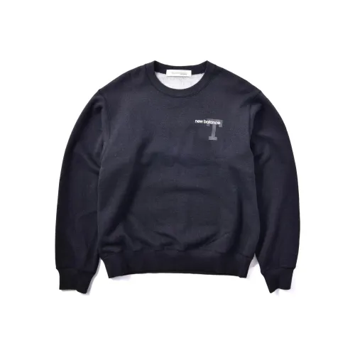 New Balance Свитшот Мужской Черный Серый