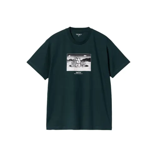 Carhartt WIP FW24 S S Think Tank T-Shirt T-Shirt Unisex Duck Blue